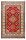 Teppich Orient Kazak 100x150 cm 100% Wolle Handgeknüpft Rug Carpet rot