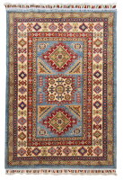 Teppich Orient Kazak 100x140 cm 100% Wolle...