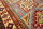Teppich Orient Kazak 100x140 cm 100% Wolle Handgeknüpft Carpet rot creme blau