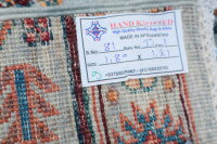 Teppich Orient Ziegler Ariana Khorjin 120x180 cm 100% Wolle Handgeknüpft grau