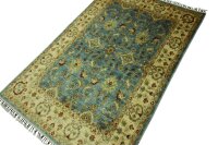 Teppich Orient Ziegler Ariana Khorjin 120x180 cm 100% Wolle Handgeknüpft beige