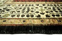 Teppich Orient Ziegler Mamluk fein 120x190 cm 100% Wolle Rug Handgeknüpft rot