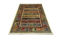 Teppich Orient Ziegler Khorjin Shaal 150x200 cm 100% Wolle Handgeknüpft Carpet