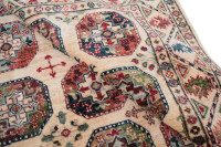 Teppich Orient Ziegler Ariana Filpa 150x200 cm 100% Wolle Handgeknüpft Rug creme