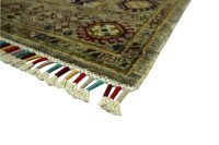 Teppich Orient Afghan Ziegler Ariana Khorjin 120x170 cm 100% Wolle Handgeknüpft