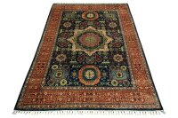 Teppich Orient Afghan Ziegler Mamluk 174x255 cm 100%...