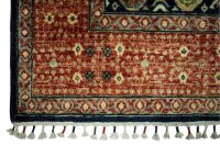 Teppich Orient Afghan Ziegler Mamluk 174x255 cm 100% Wolle Rug Handgeknüpft