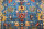 Teppich Orient Usak 250x300 cm 100% Wolle Handgeknüpft Tapijt Umrandung rot blau