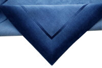 Teppich Thamel Original Nepal Handgeknüpft fein 100% Wolle 250x350 cm Rug blau