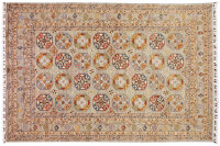 Teppich Orient Ziegler Filpa 190x290 cm 100% Wolle Handgeknüpft Rug brauntöne