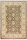 Teppich Ziegler Ariana 200x290 cm 100% Wolle Handgeknüpft Umrandung beige braun