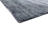 Teppich Berber Handwebteppich 170x230 cm 100% Wolle Rug Handgewebt charcoal