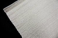 Teppich Tisca Hudson Handwebteppich 200x250 cm 100% Wolle Handgewebt cremeweiss