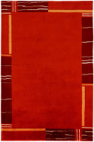 Teppich Nepal Handgeknüpft mit Kunstseide 140x200 cm...
