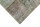 Teppich Vintage Patchwork Stone Wash 160x160 cm 100% Wolle Handgeknüpft grün