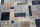 Teppich Vintage Patchwork Stone Wash 160x230 cm 100% Wolle Handgeknüpft grau
