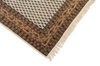Teppich Orient Sarugh Mir 120x180 cm 100% Wolle Handgeknüpft Rug braun beige