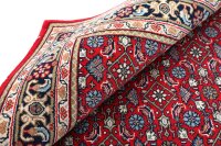 Teppich Orient Indo Herati 120x180 cm 100% Wolle Handgeknüpft Rug blau rot