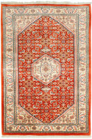 Teppich Orient Indo Herati fein 90x160 cm 100% Wolle...