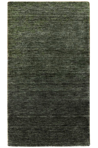 Teppich Gabbeh Loom 70x140 cm Handgewebt Carpet Rug Tapijt 100% Wolle olive