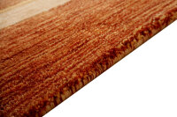 Teppich Gabbeh Indo Lorie 140x200 cm Handgewebt Carpet Rug 100% Wolle kupfer