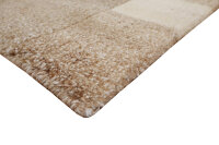 Teppich Nepal Living Star Handgeknüpft 70x140 cm 100% Wolle Rug beige natural