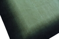 Teppich Nepal Tami Black Edition Handgeknüpft 100% Wolle Rug 250x350 cm grün