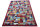 Teppich Perser Gabbeh Loribaft Nomad 250x350 cm Handgeknüpft Rug 100% Wolle rot