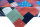 Designer Teppich Patchwork fein 250x350 cm 100% Wolle Handgeknüpft multi