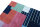 Designer Teppich Patchwork fein 250x350 cm 100% Wolle Handgeknüpft multi