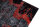 Design Teppich Lava 250x300 cm Wolle Bambus Seide Handgeknüpft Rug orange grau