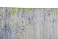 Teppich Nepal Handgeknüpft Seide Wolle Rug 250x300 cm Rug Pistazien grün grau