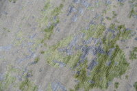 Teppich Nepal Handgeknüpft Seide Wolle Rug 250x300 cm Rug Pistazien grün grau