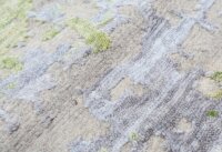 Teppich Nepal Handgeknüpft Seide Wolle Rug 250x300 cm Rug Pistazien grün grau