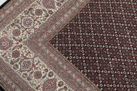 Teppich Orient Indo Täbriz Tabriz fein 250x300 cm 100% Wolle Handgeknüpft Carpet