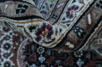 Teppich Perser Orient Täbriz fein 300x350 cm 100% Wolle Handgeknüpft creme