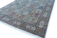 Teppich Orient Indo Felder Ghom 250x300 cm Carpet 100%...