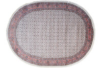 Teppich Orient Indo Herati oval 300x400 cm 100% Wolle...