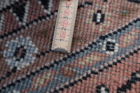 Teppich Orient Indo Herati oval 300x400 cm 100% Wolle Handgeknüpft Rug creme