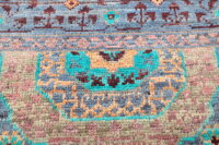 Teppich Orient Afghan Ziegler Mamluk 100x150 cm 100% Wolle Handgeknüpft Carpet