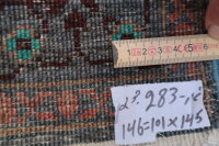 Teppich Orient Afghan Ziegler Mamluk 100x150 cm 100% Wolle Handgeknüpft Carpet