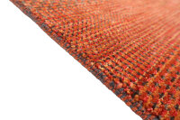 Teppich Orient Ziegler Modern 140x200 cm 100% Wolle Handgeknüpft anthrazit terra