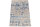 Teppich Musterring Empire Handgeknüpft 70% echte Seide 30% Wolle 70x140 cm blau