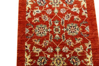 Teppich Orient Ziegler Brücke 90x160 cm 100% Wolle Rug Handgeknüpft terra rost