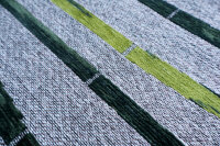 Teppich Jules Flipo Bamboo Dwarf Green Flachgewebe Carpet...