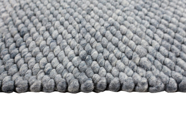 Teppich Bari Brinker Carpets 200x250 cm 100% Wolle Tapijt Handgewebt sky blue