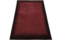 Teppich Nepal Vinciano Tami Handgeknüpft 100% Wolle Rug 140x200 cm chocolate