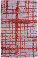 Designer Teppich Nepal Avantgarde 140x200 cm Wolle Seide...