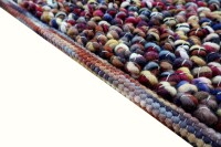 Musterring Teppich Globe Maxima Handgewebt 140x200 cm 100% Wolle Carpet multi