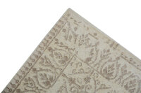 Teppich Loribaft Lex 200x300 cm 100% Wolle Handgeknüpft Carpet beige meliert